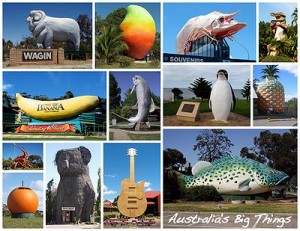 Images of Australian 'Big Things'