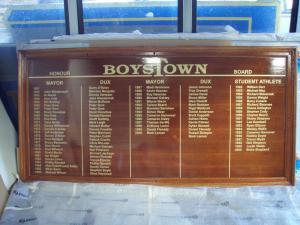 Honour Board