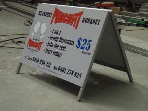Aframe Sign