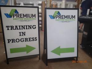 Aframe Sign