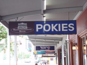 Underawning Iluminated Sign