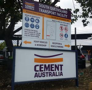 Commercial Entrance Sign