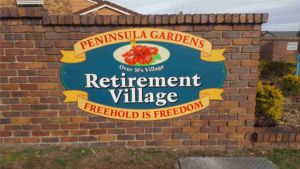 Peninsula Garden Sign