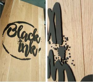 Router Cut Inlaid