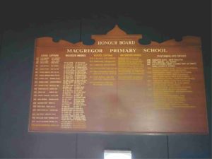 update honour boards