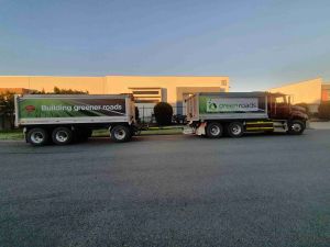 B-Double trailer signage
