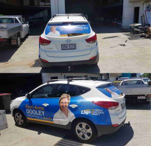 car signage