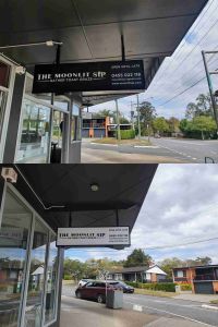Under awning light box