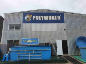 Above awning sign